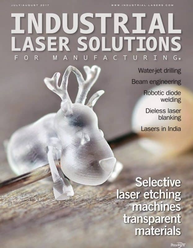 Industrial Laser Solutions, July 2017