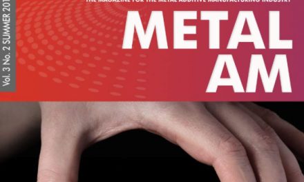 Metal Additive Manufacturing, Summer 2017