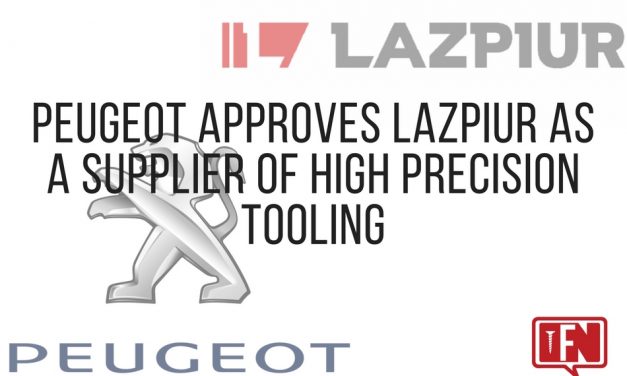 Peugeot Approves Lazpiur as a Supplier of High Precision Tooling