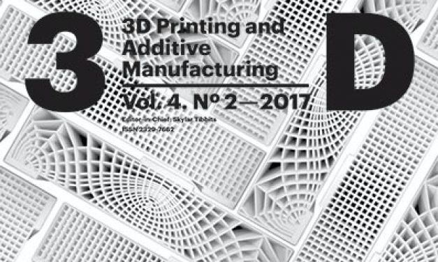 3D Printing and Additive Manufacturing, Vol 4, Issue 2