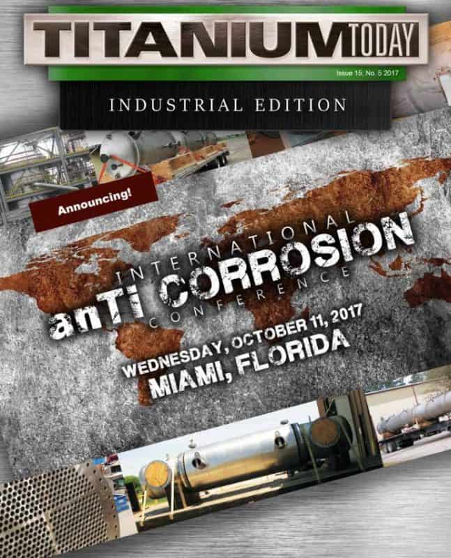 Titanium Today, Issue 15, No. 5, 2017