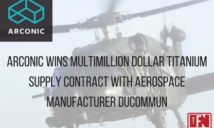 Arconic Wins Multimillion Dollar Titanium Supply Contract with Aerospace Manufacturer Ducommun
