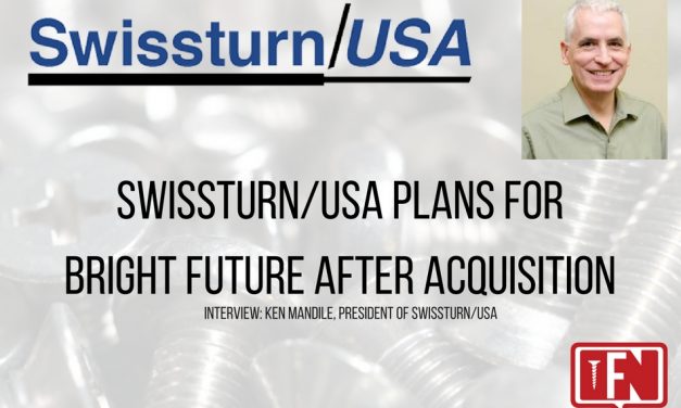 Swissturn/USA Plans For Bright Future After Acquisition
