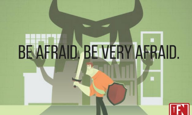 BE AFRAID. BE VERY AFRAID.