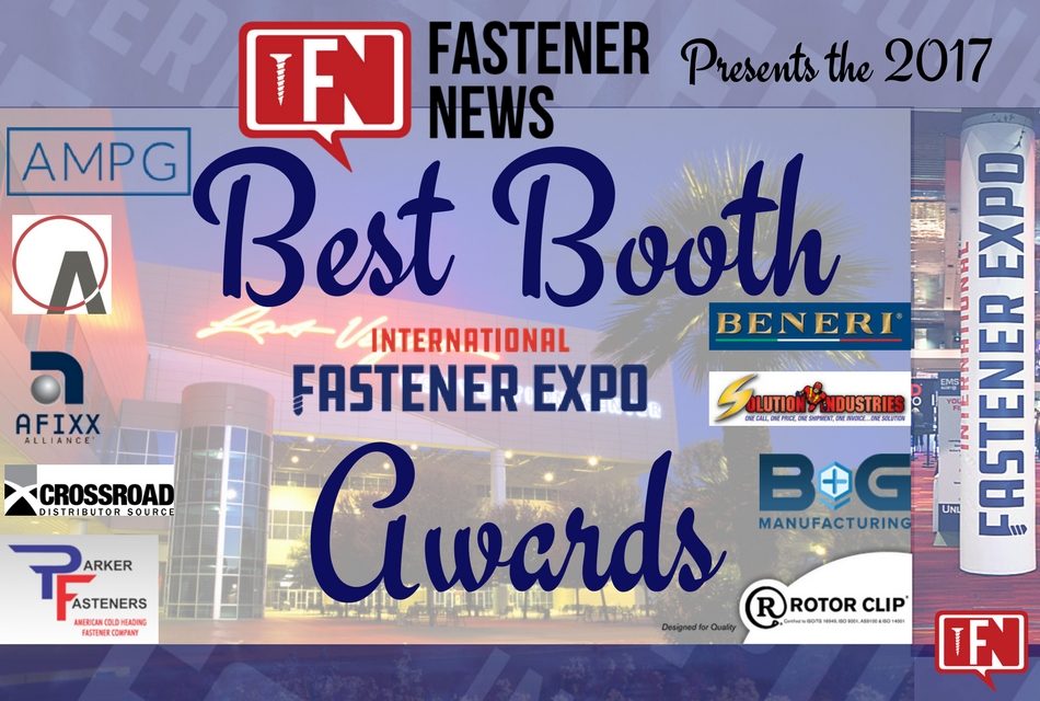 Fastener News Desk Announces The 2017 Best Booth Awards Winners!
