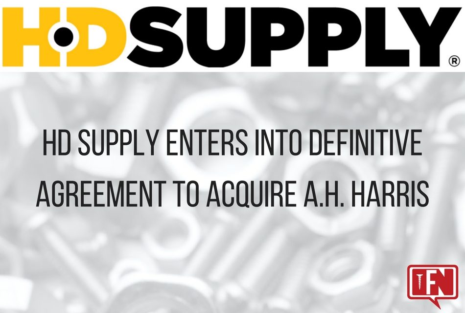 HD Supply Enters into Definitive Agreement to Acquire A.H. Harris