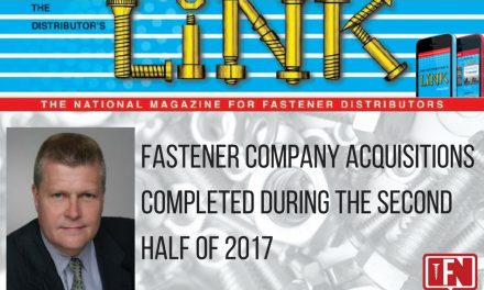 Fastener Company Acquisitions Completed During the Second Half of 2017
