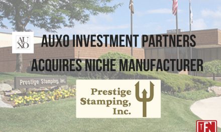 Auxo Investment Partners Acquires Niche Manufacturer Prestige Stamping