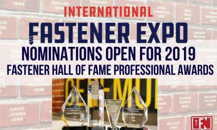International Fastener Expo 2019 Accepting Nominations for Fastener Professional Awards