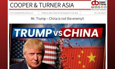 MR TRUMP AND CHINA