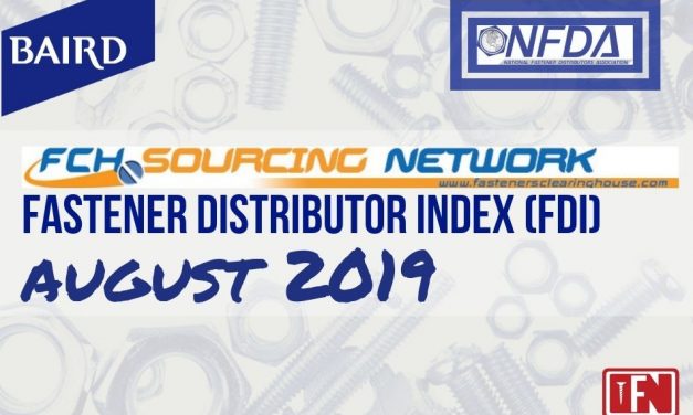 Fastener Distributor Index – August 2019