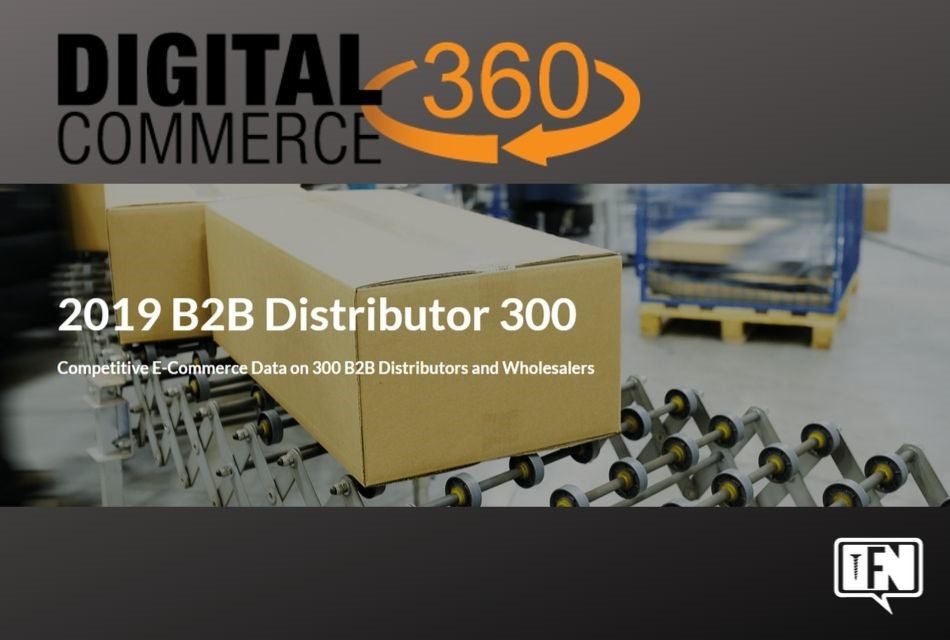 New Competitive E-Commerce Data on 300 B2B Distributors and Wholesalers