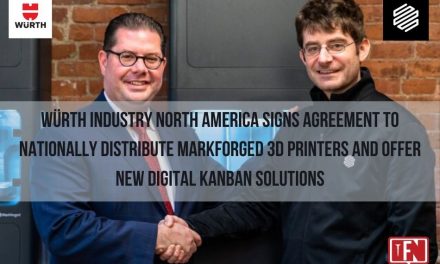 Würth Industry North America Signs Agreement To Nationally Distribute Markforged 3D Printers And Offer New Digital Kanban Solutions