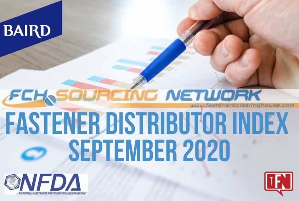 Fastener Distributor Index (FDI) Survey September 2020