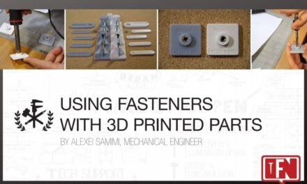 3D Printed Fasteners and Screws For 3D Printed Parts