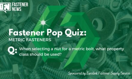 Fastener Pop Quiz: Metric Fasteners