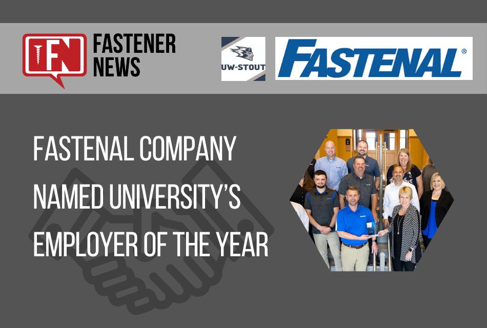 Fastenal Named University’s Employer of the Year