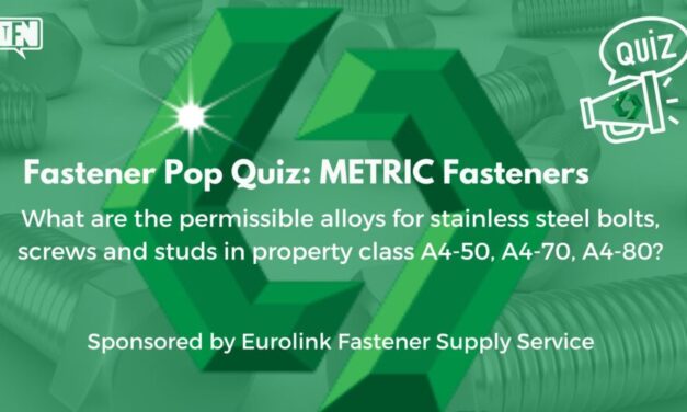 Fastener Pop Quiz: METRIC FASTENERS
