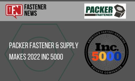 Packer Fastener & Supply Makes 2022 Inc 5000