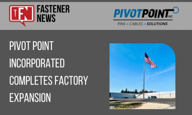 Pivot Point Incorporated Completes Factory Expansion