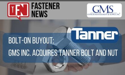 Bolt-On Buyout: GMS Inc. Acquires Tanner Bolt and Nut
