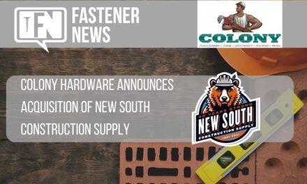 Colony Hardware Announces Acquisition of New South Construction Supply