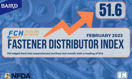 Fastener Distributor Index (FDI) – February 2023