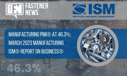 Manufacturing PMI® at 46.3%; March 2023 Manufacturing ISM® Report On Business®