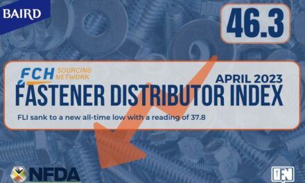 Fastener Distributor Index (FDI) – April 2023