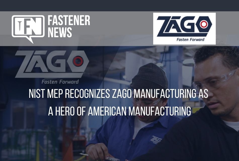 NIST MEP Recognizes ZAGO Manufacturing as Hero of American Manufacturing