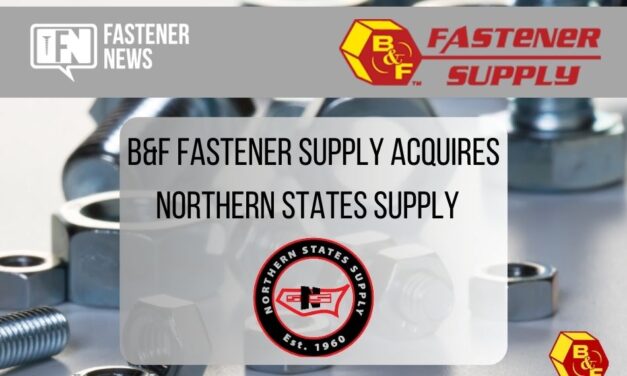 B&F Fastener Supply Acquires Northern States Supply