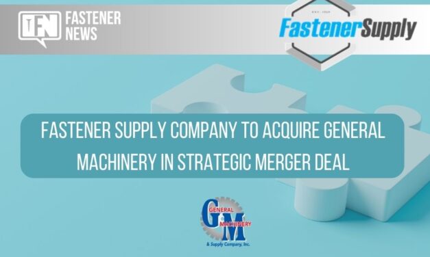 Fastener Supply Company to Acquire General Machinery in Strategic Merger Deal