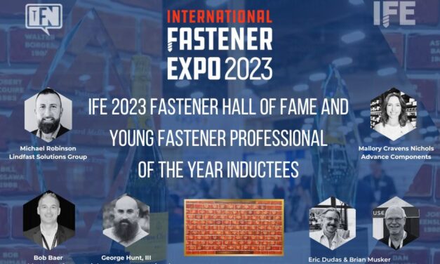 IFE 2023 Fastener Hall of Fame and Young Fastener Professional of the Year Inductees