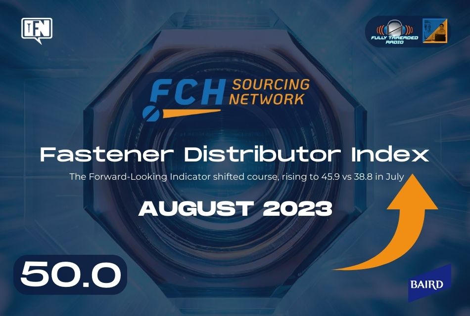 Fastener Distributor Index (FDI) | August 2023