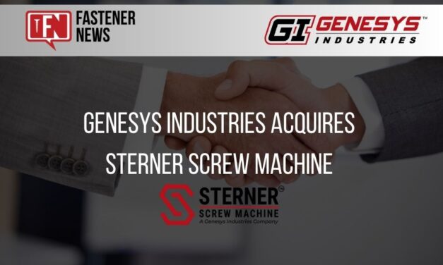 Genesys Industries Acquires Sterner Screw Machine