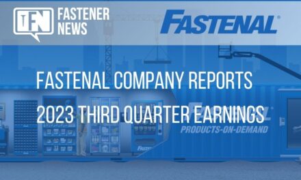 Fastenal Company Reports 2023 Third Quarter Earnings