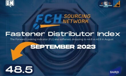 Fastener Distributor Index (FDI) | September 2023