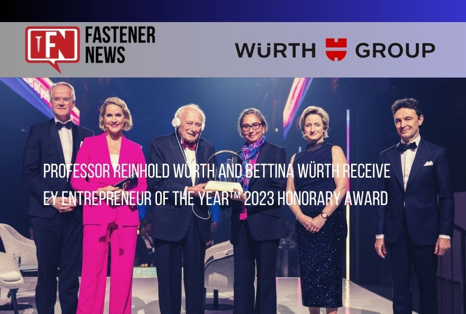 Professor Reinhold Würth and Bettina Würth Receive EY Entrepreneur Of The Year™ 2023 Honorary Award