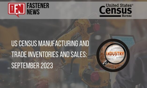 US Census Manufacturing and Trade Inventories and Sales: September 2023