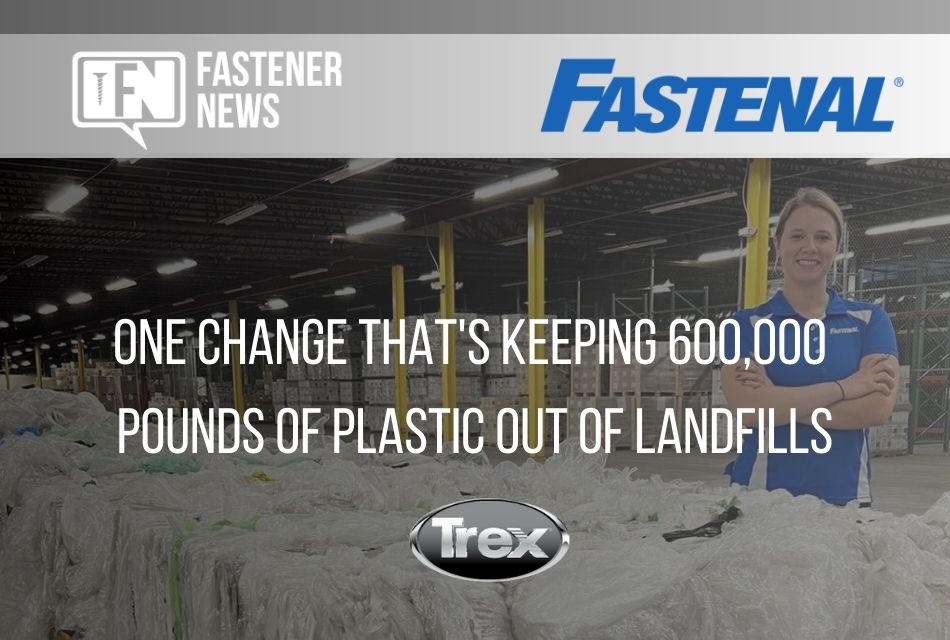 One change that’s keeping 600,000 pounds of plastic out of landfills