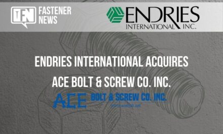 Endries International Acquires Ace Bolt & Screw Co. Inc.