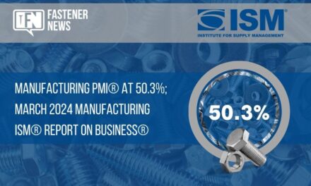 Manufacturing PMI® at 50.3%; March 2024 Manufacturing ISM® Report On Business®