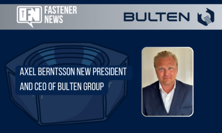 Axel Berntsson New President and CEO of Bulten Group