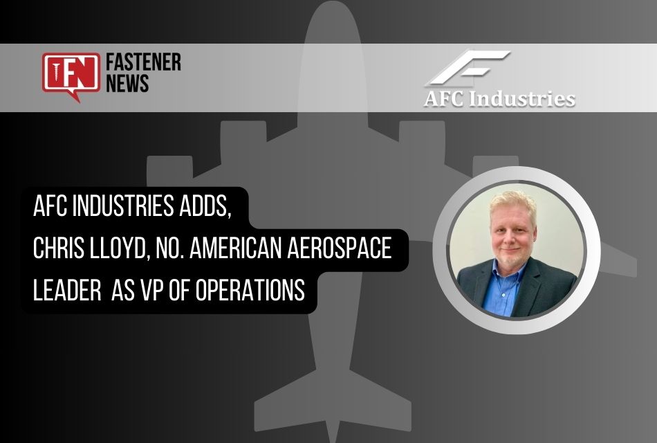 AFC Industries Welcomes Chris Lloyd as Vice President of Operations for North America