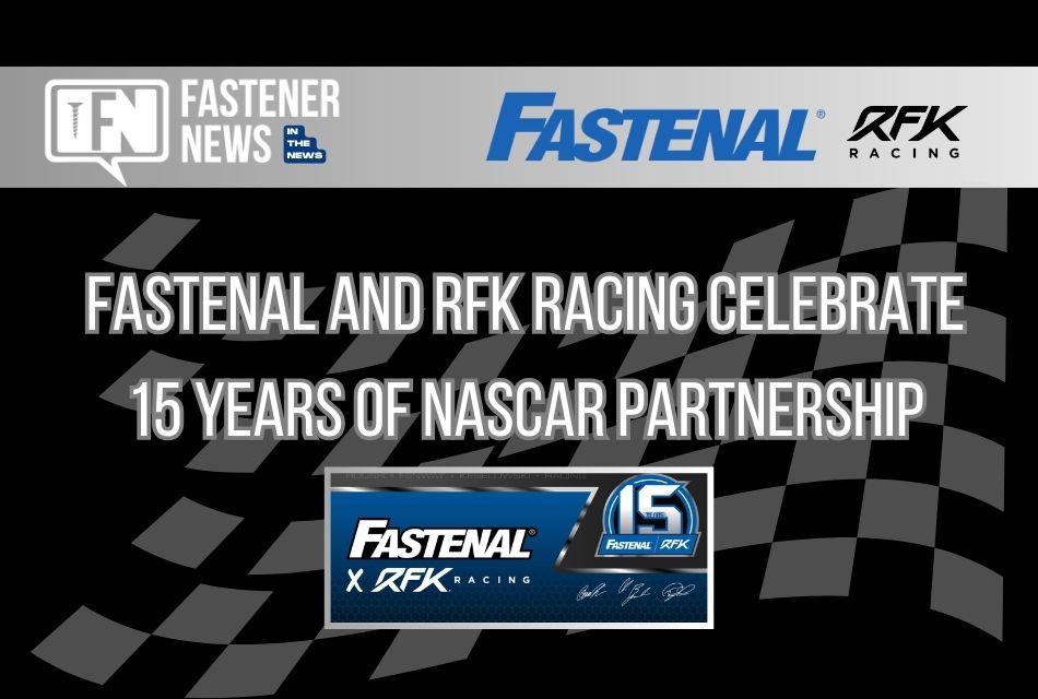 Fastenal and RFK Racing Celebrate 15 Years of NASCAR Partnership